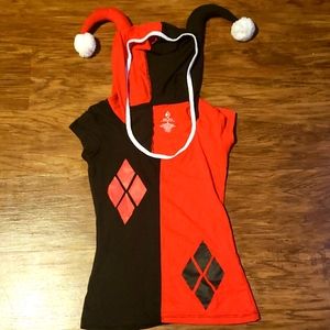 Harley Quinn Shirt with Hood